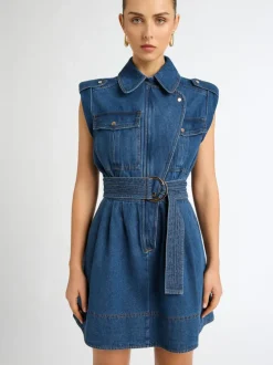 Woman SHEIKE Workwear^Adina Denim Mini Dress