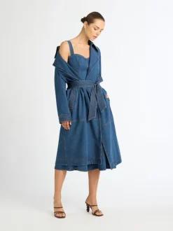 Woman SHEIKE Workwear^Adina Denim Trench