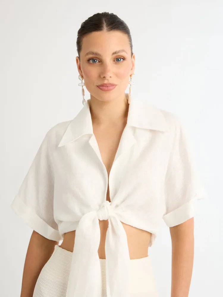 Woman SHEIKE Workwear^Allure Linen Shirt