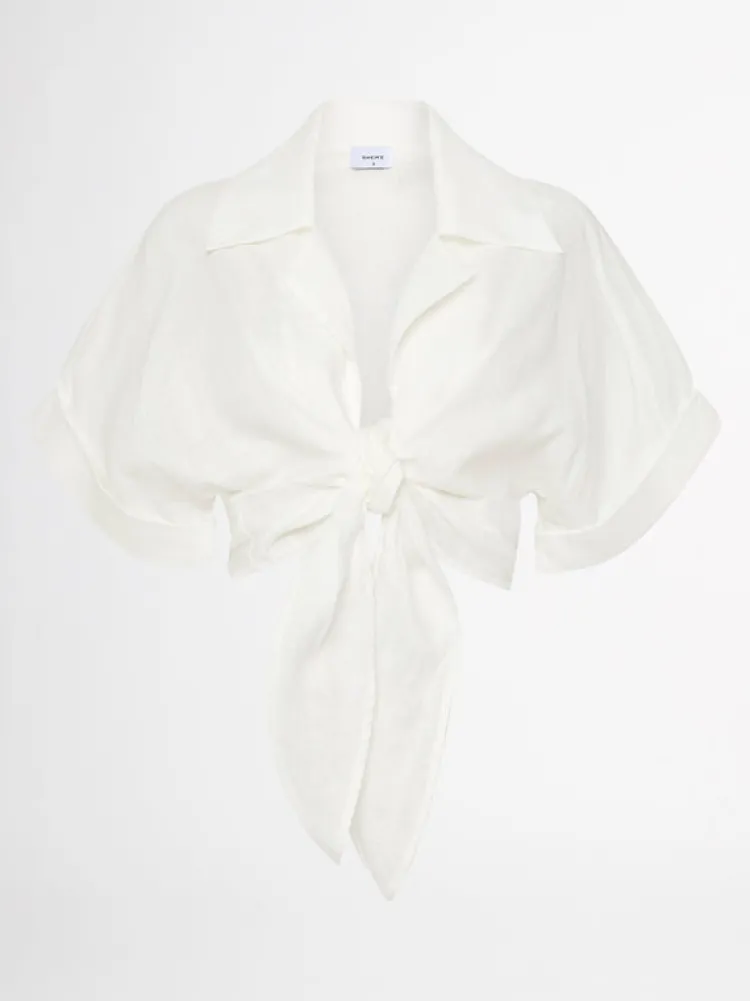 Woman SHEIKE Workwear^Allure Linen Shirt