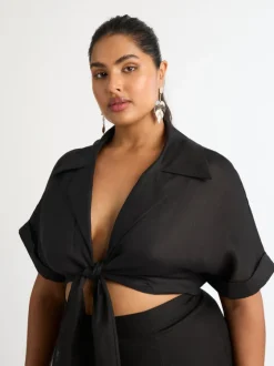 Woman SHEIKE Workwear^Allure Linen Shirt