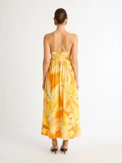 Woman SHEIKE Dresses^Amber Leaves Maxi Dress