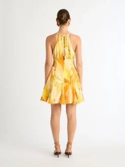 Woman SHEIKE Dresses^Amber Leaves Mini Dress