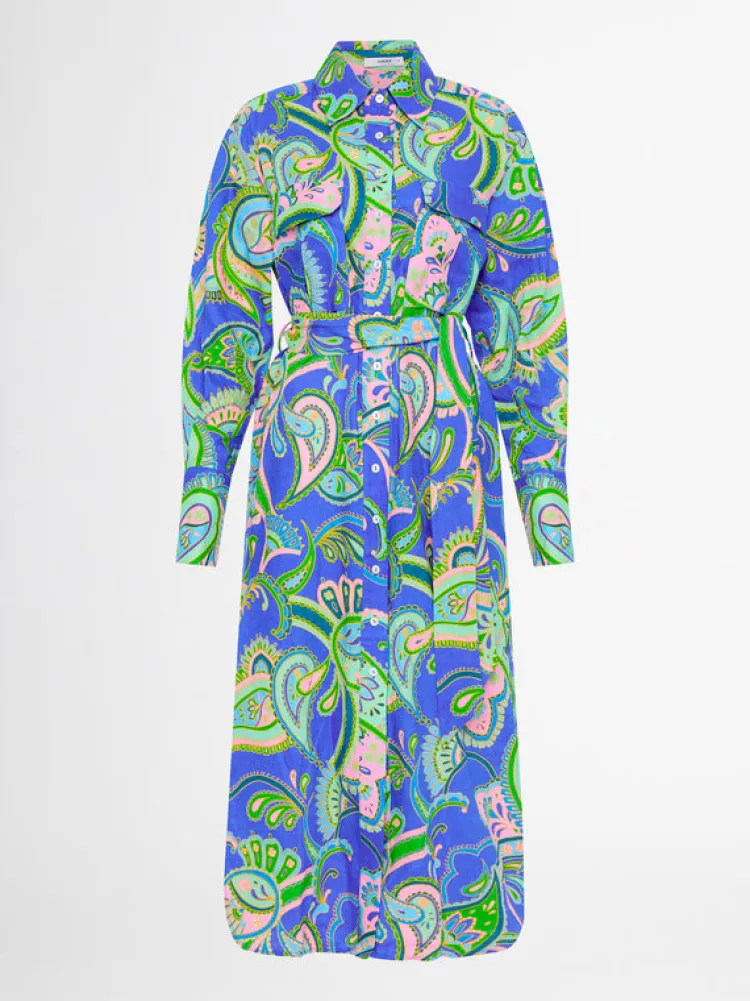 Woman SHEIKE Dresses^Balearic Sea Linen Shirt Dress