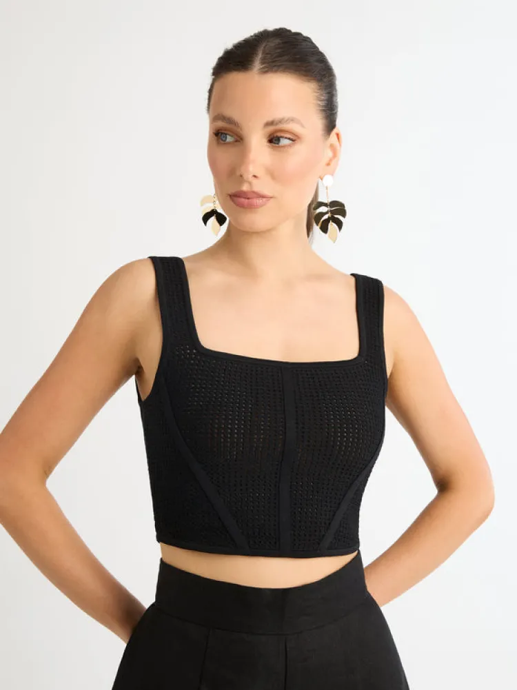 Woman SHEIKE Knitwear^Cage Knit Top