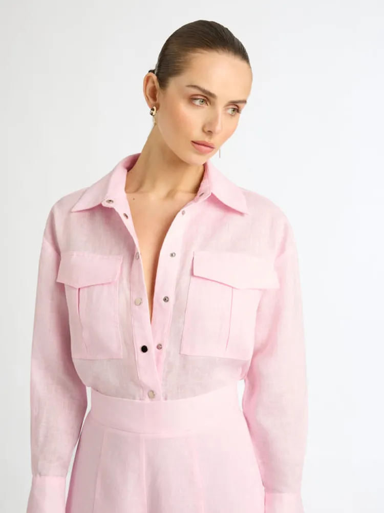 Woman SHEIKE Workwear^Coastal Linen Shirt