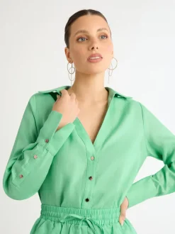 Woman SHEIKE Tops^Eivissa Linen Shirt