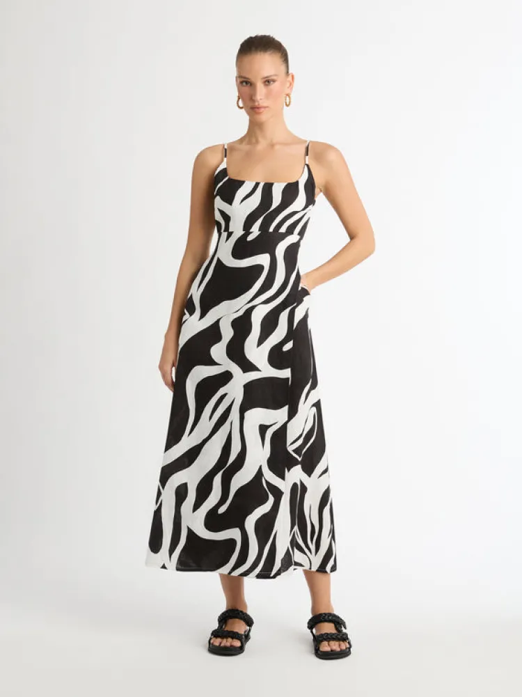 Woman SHEIKE Dresses^Intuition Linen Maxi Dress