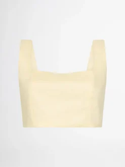 Woman SHEIKE Crops & Camis^Lexi Linen Crop Top