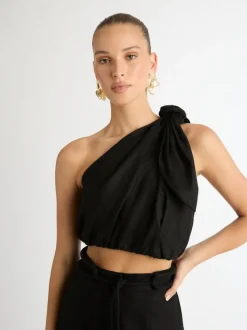 Woman SHEIKE Crops & Camis^Mia Linen Top