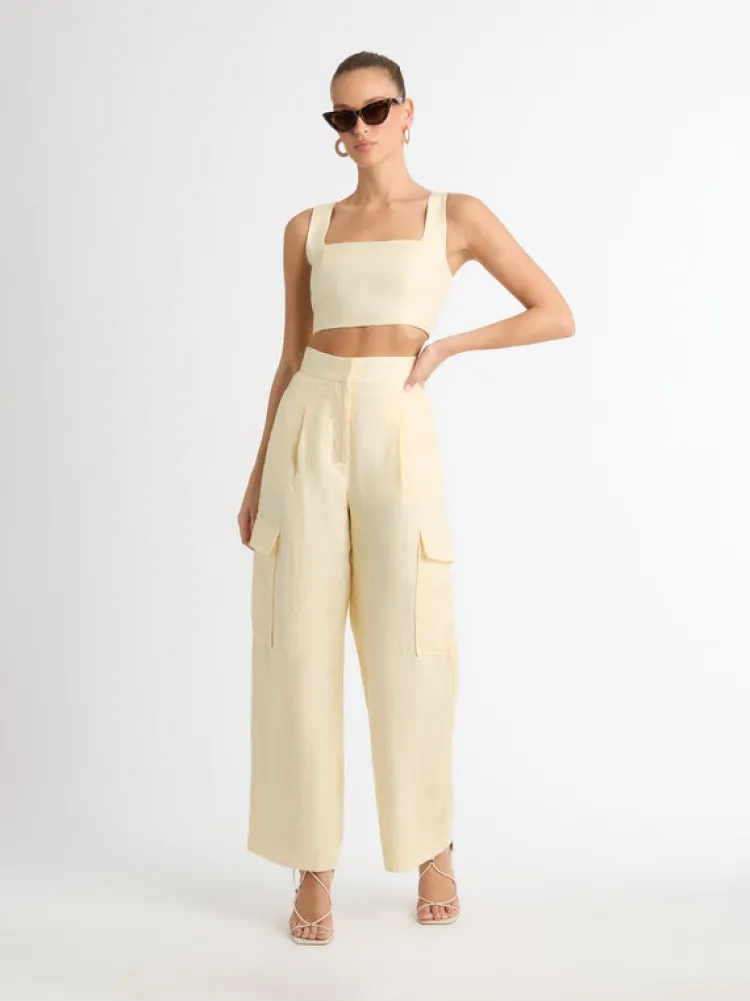 Woman SHEIKE Pants^Mila Linen Cargo Pant