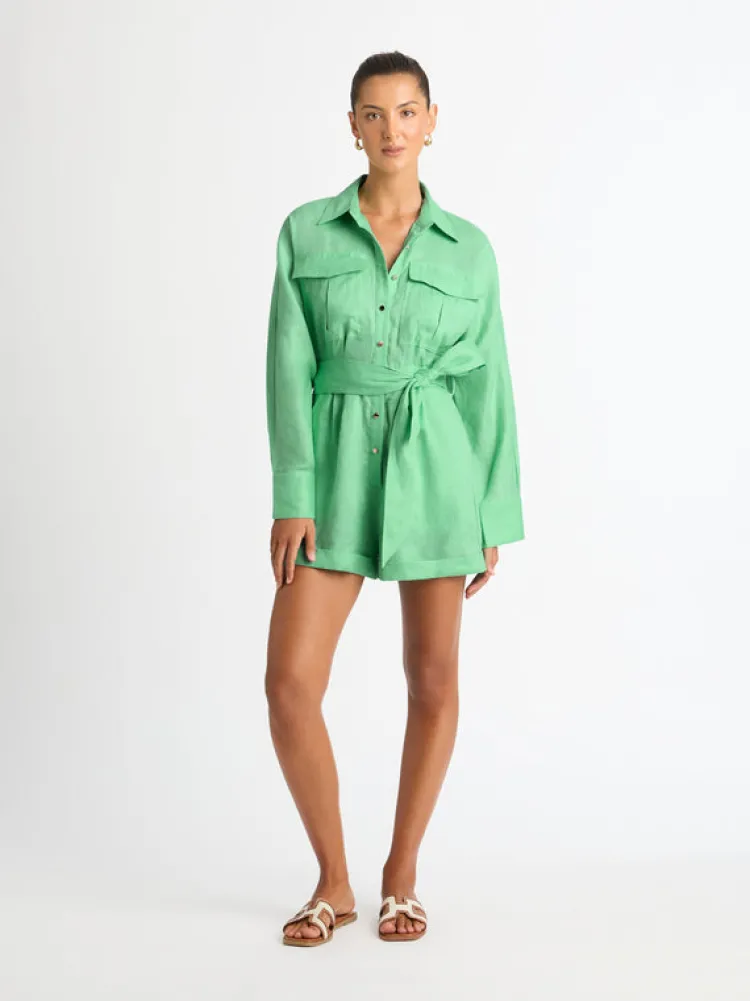 Woman SHEIKE Jumpsuits & Playsuits^Palma Linen Playsuit