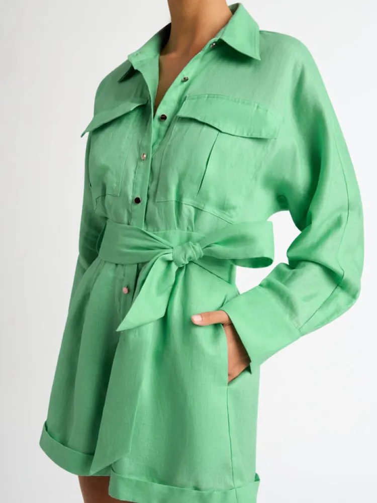 Woman SHEIKE Jumpsuits & Playsuits^Palma Linen Playsuit