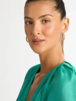 Woman SHEIKE Earrings^Sparkle Hoop Earrings