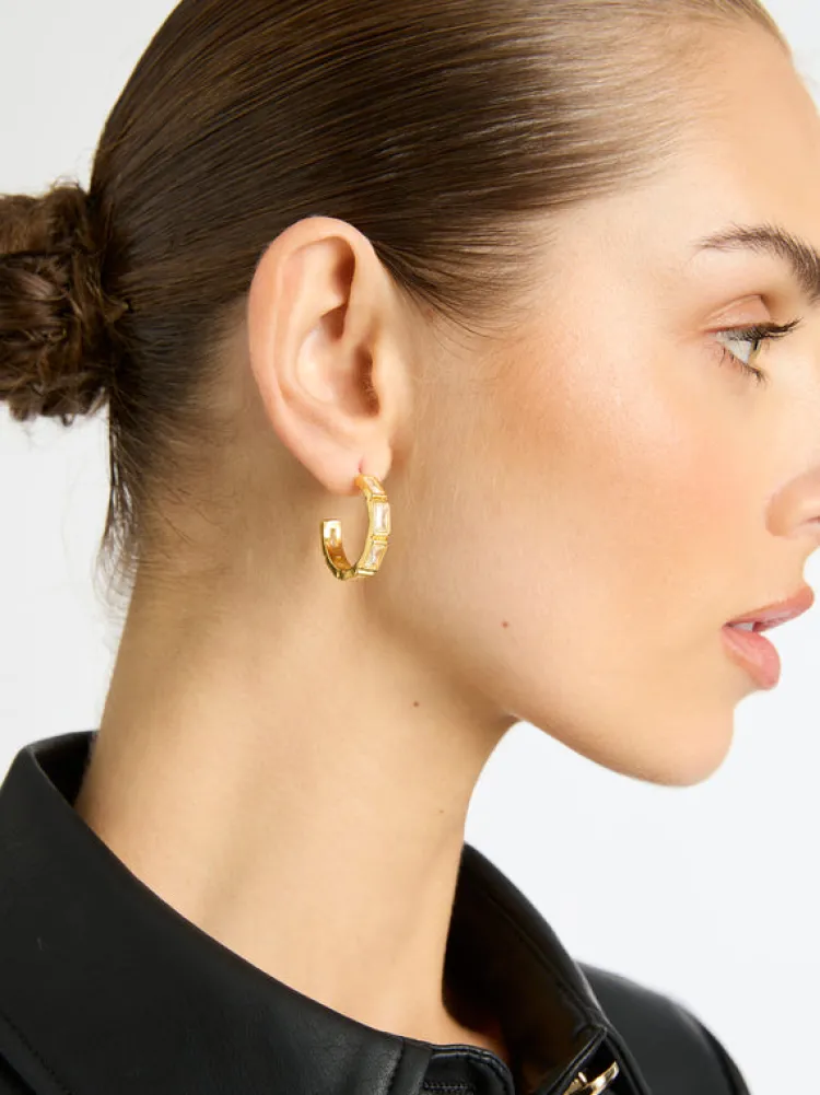 Woman SHEIKE Earrings^Sparkle Hoop Earrings