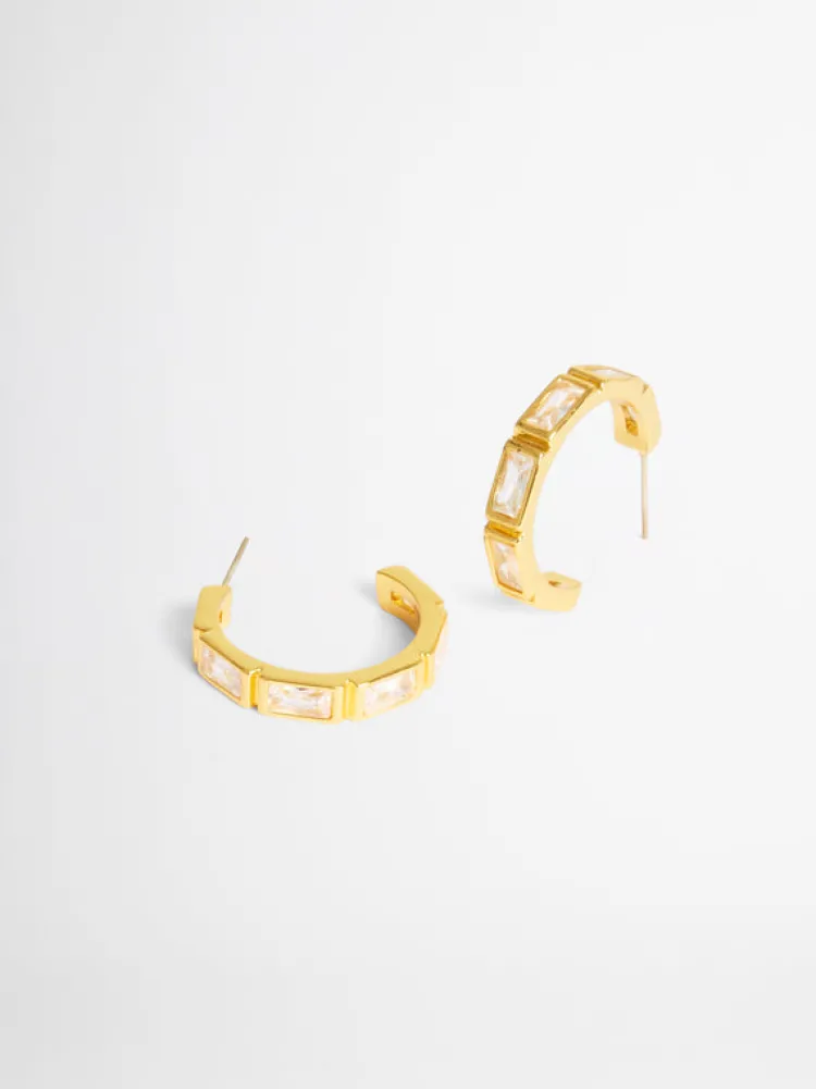 Woman SHEIKE Earrings^Sparkle Hoop Earrings