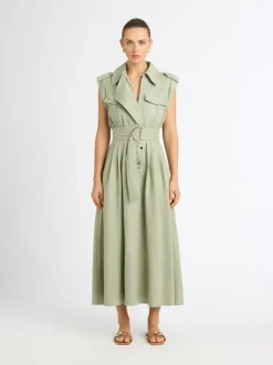 Woman SHEIKE Workwear^Utility Linen Dress