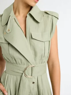 Woman SHEIKE Workwear^Utility Linen Dress