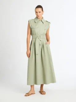 Woman SHEIKE Workwear^Utility Linen Dress