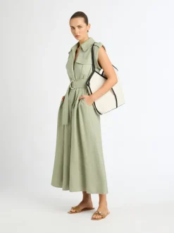 Woman SHEIKE Workwear^Utility Linen Dress