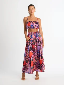 Woman SHEIKE Crops & Camis^Vivid Blooms Top