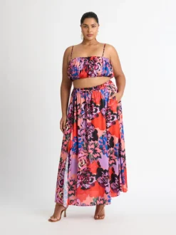 Woman SHEIKE Crops & Camis^Vivid Blooms Top